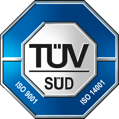 Tanúsítvány EN ISO 9001, 14001